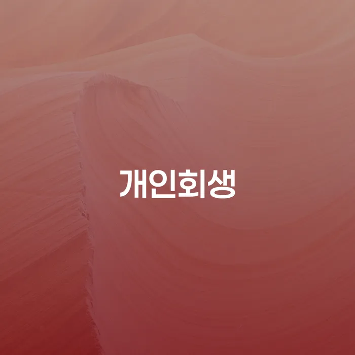 세종특별자치시 법무사개인회생 개인회생,개인파산으로 확인해요