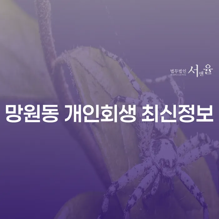 망원동 개인회생 최신정보